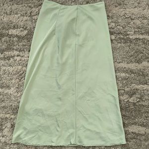 Green Midi Skirt